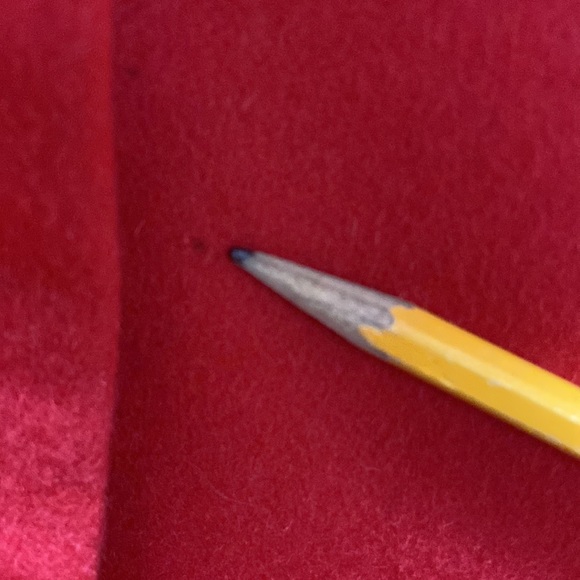 Boden size US 4 (UK 8) red wool/cashmere coat with deep blue inner lining - Picture 6 of 7